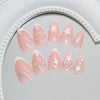 12 Sizes-24 Pcs Press On Nails Z1282