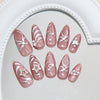 12 Sizes-24 Pcs Press On Nails Z1107