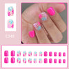 12 Sizes-24 PcsPress On Nails C349