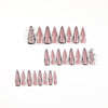 12 Sizes-24 Pcs Press On Nails JP2271