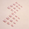 12 Sizes-24 Pcs Press On Nails Z786