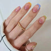 12 Sizes-24 Pcs Press On Nails W143