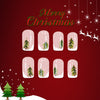 12 Sizes-24 Pcs Press On Nails C689