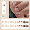 12 Sizes-24 Pcs Press On Nails W1632