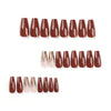 12 Sizes-24 Pcs Press On Nails JP2928