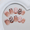 12 Sizes-24 Pcs Press On Nails R970