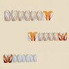 12 Sizes-24 Pcs Press On Nails Y1801
