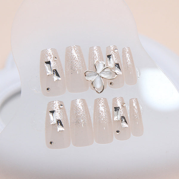 12 Sizes-24 Pcs Press On Nails Z852