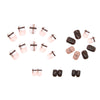 12 Sizes-24 Pcs Press On Nails Z438