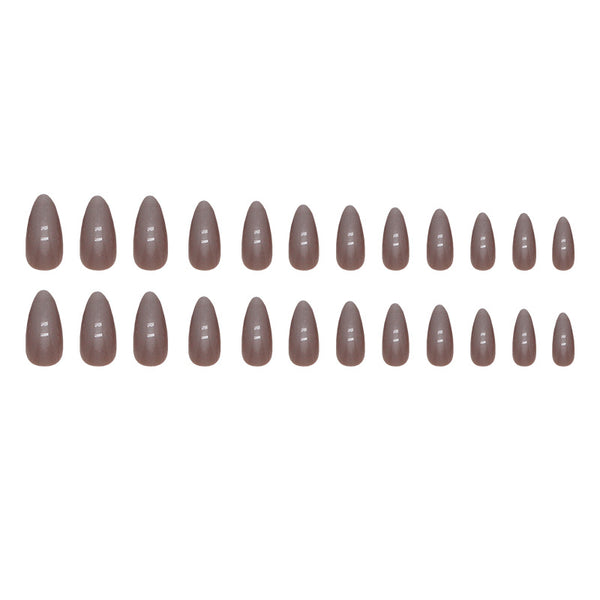12 Sizes-24 Pcs Press On Nails W1326