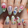 12 Sizes-24 Pcs Press On Nails Y1892