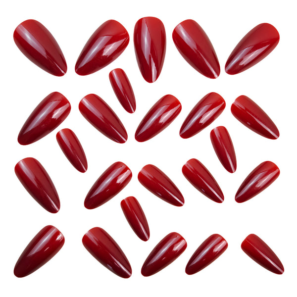 12 Sizes-24 Pcs Press On Nails Y1427