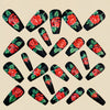 12 Sizes-24 Pcs Press On Nails Y1634