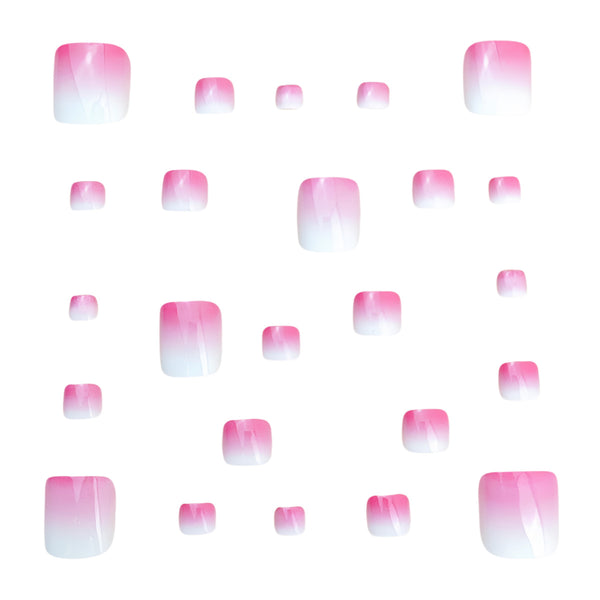 12 Sizes-24 Pcs Press On Nails Y929