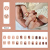12 Sizes-24 Pcs Press On Nails R662