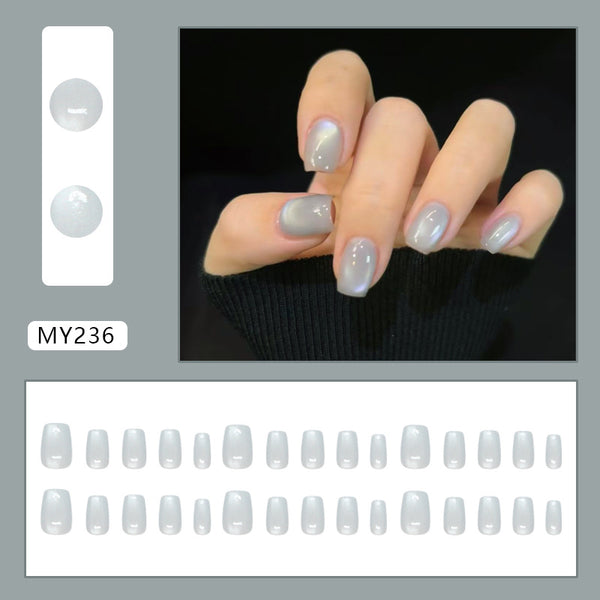 15 Sizes-30 PcsPress On Nails My236