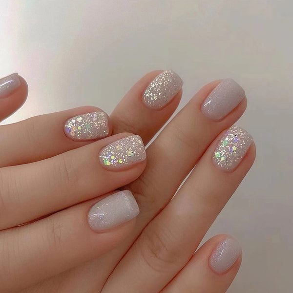 12 Sizes-24 Pcs Press On Nails W1009