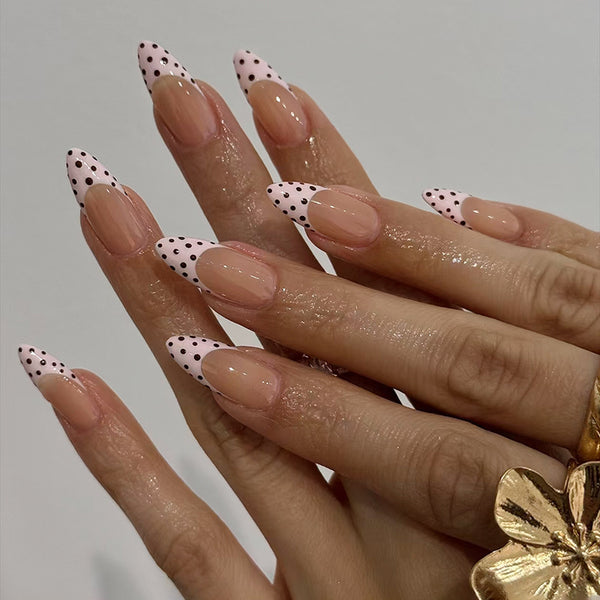 12 Sizes-24 Pcs Press On Nails W2126