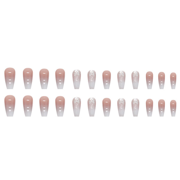 12 Sizes-24 Pcs Press On Nails W559