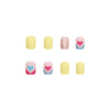 12 Sizes-24 Pcs Press On Nails R428