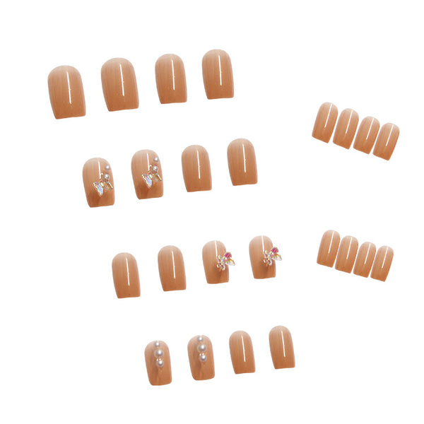 12 Sizes-24 Pcs Press On Nails Z079