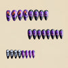 12 Sizes-24 Pcs Press On Nails Y1175