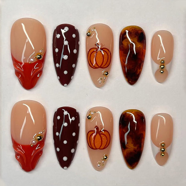 15 Sizes-30 Pcs Press On Nails JX-302