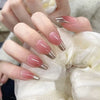 12 Sizes-24 Pcs Press On Nails R900