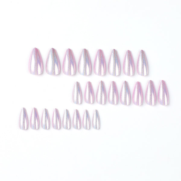12 Sizes-24 Pcs Press On Nails JP2064