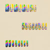 12 Sizes-24 PcsPress On Nails Y515