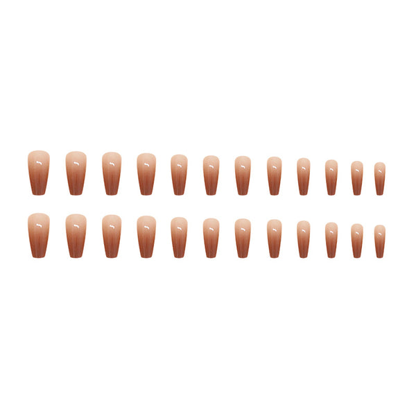 12 Sizes-24 Pcs Press On Nails R845