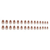 12 Sizes-24 Pcs Press On Nails W1453