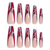12 Sizes-24 Pcs Press On Nails JP3060