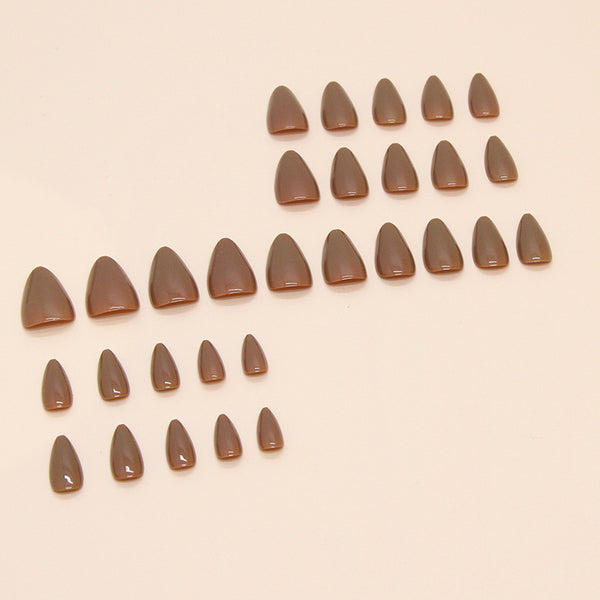 12 Sizes-24 Pcs Press On Nails W1614