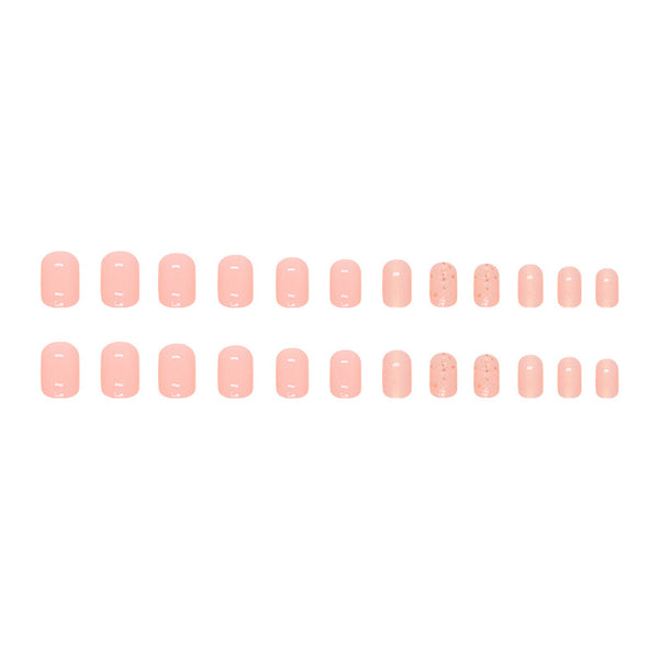 12 Sizes-24 Pcs Press On Nails W1087