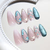 12 Sizes-24 Pcs Press On Nails Z970