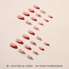 12 Sizes-24 Pcs Press On Nails W413