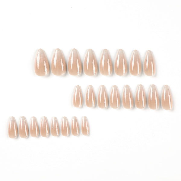 12 Sizes-24 Pcs Press On Nails JP2320