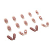 12 Sizes-24 Pcs Press On Nails R614