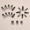 12 Sizes-24 Pcs Press On Nails W1372