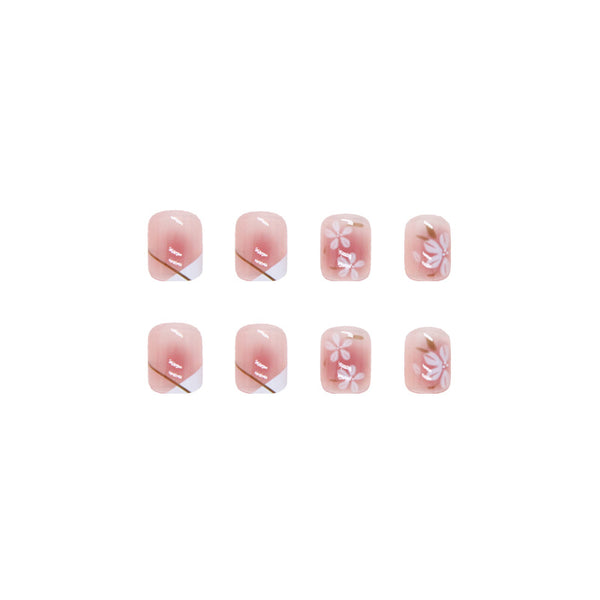 12 Sizes-24 Pcs Press On Nails R516