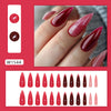 12 Sizes-24 Pcs Press On Nails W1544