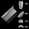 300 Pcs Press On Nails short-almond-01