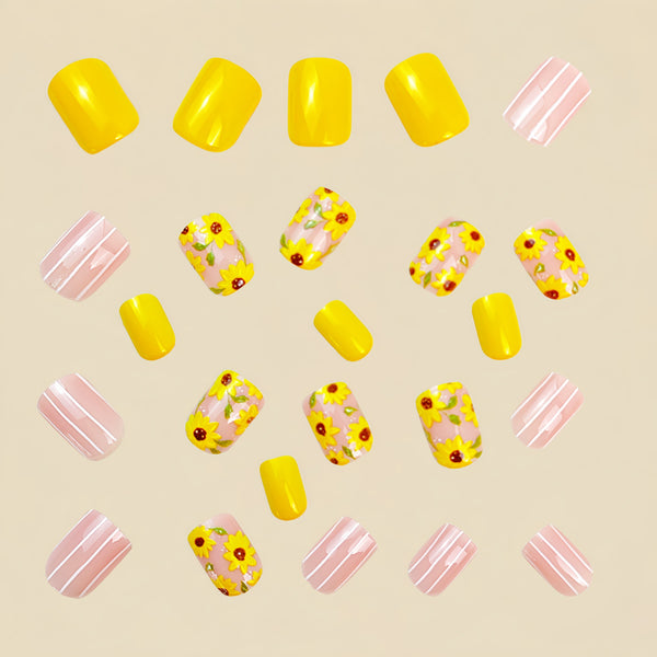 12 Sizes-24 Pcs Press On Nails Y783