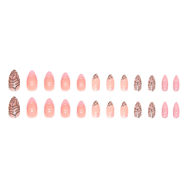 12 Sizes-24 Pcs Press On Nails W289