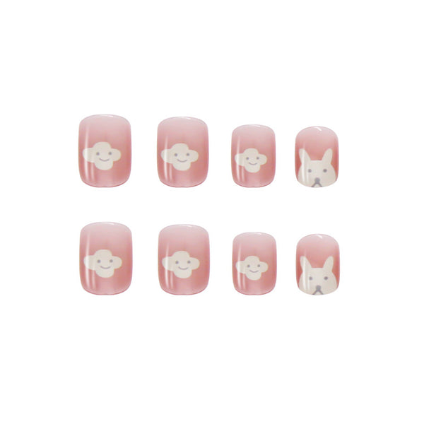 12 Sizes-24 Pcs Press On Nails R238