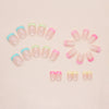 12 Sizes-24 Pcs Press On Nails W2137