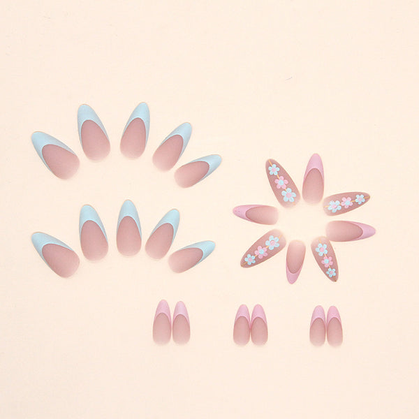 12 Sizes-24 Pcs Press On Nails W457
