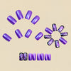 12 Sizes-24 Pcs Press On Nails Y1774
