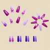 12 Sizes-24 Pcs Press On Nails Y502